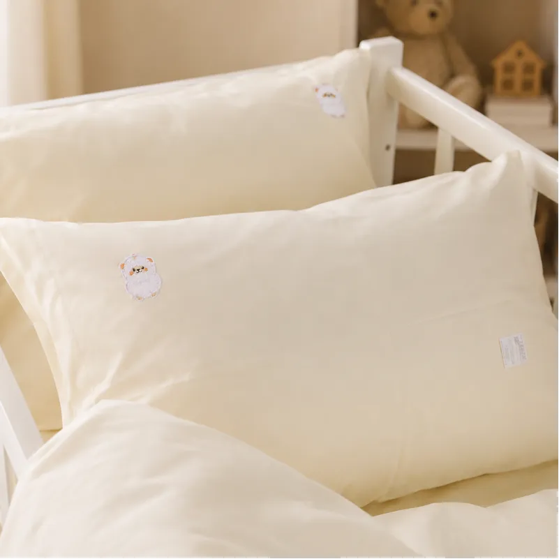 Комплект постельного белья BABY Poplin Edition Bobby the Sheep 002 Milky White Фото - 7