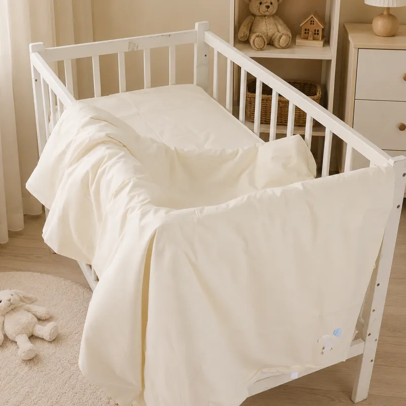 Комплект постельного белья BABY Poplin Edition Bobby the Sheep 002 Milky White Фото - 8