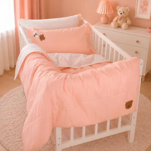 Комплект постельного белья BABY Poplin Edition Teddy Bear 002 + 015 Lorena - 2