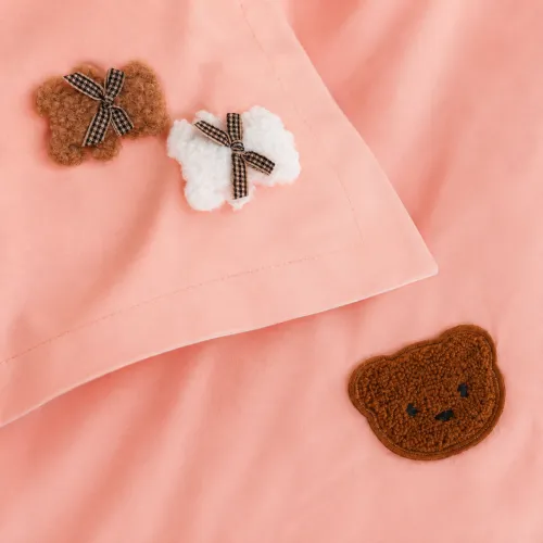 Комплект постельного белья BABY Poplin Edition Teddy Bear 002 + 015 Lorena - 1