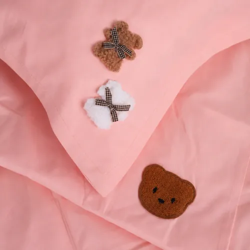 Комплект постельного белья LITTLE KIDS Poplin Edition Teddy Bear 015 Sandy - 1
