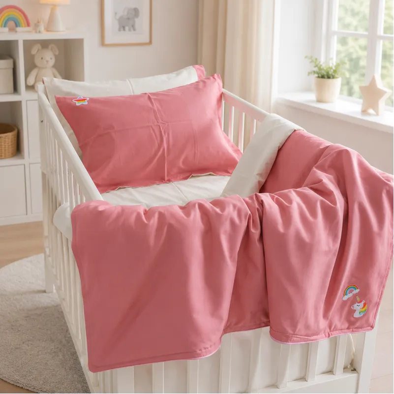 Комплект постільної білизни LITTLE KIDS Poplin Edition Unicorn 002 + 041 Jamila - 1