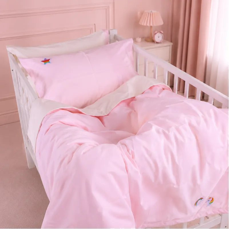 Комплект постельного белья BABY Poplin Edition Unicorn 002 + 018 Abegail - 1