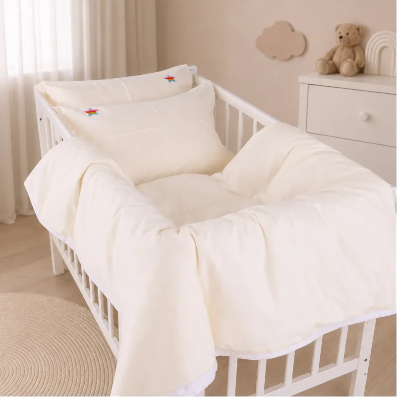 Комплект постельного белья BABY Poplin Edition Unicorn 002 Milky White - 1