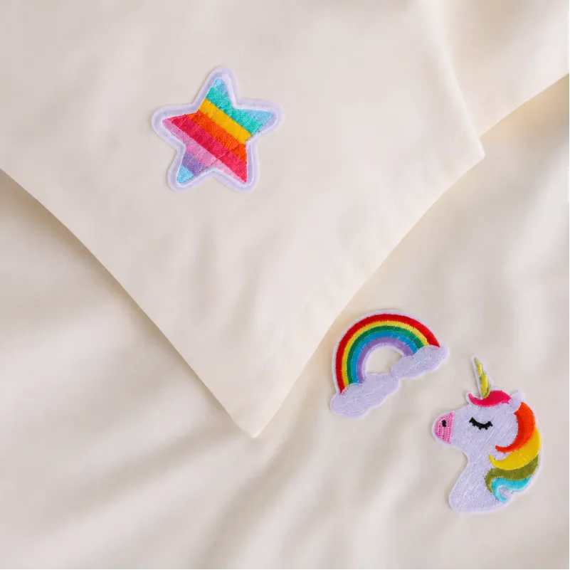 Комплект постельного белья BABY Poplin Edition Unicorn 002 Milky White