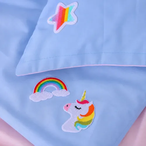 Комплект постельного белья LITTLE KIDS Poplin Edition Unicorn 018 + 067 Nelson - 1