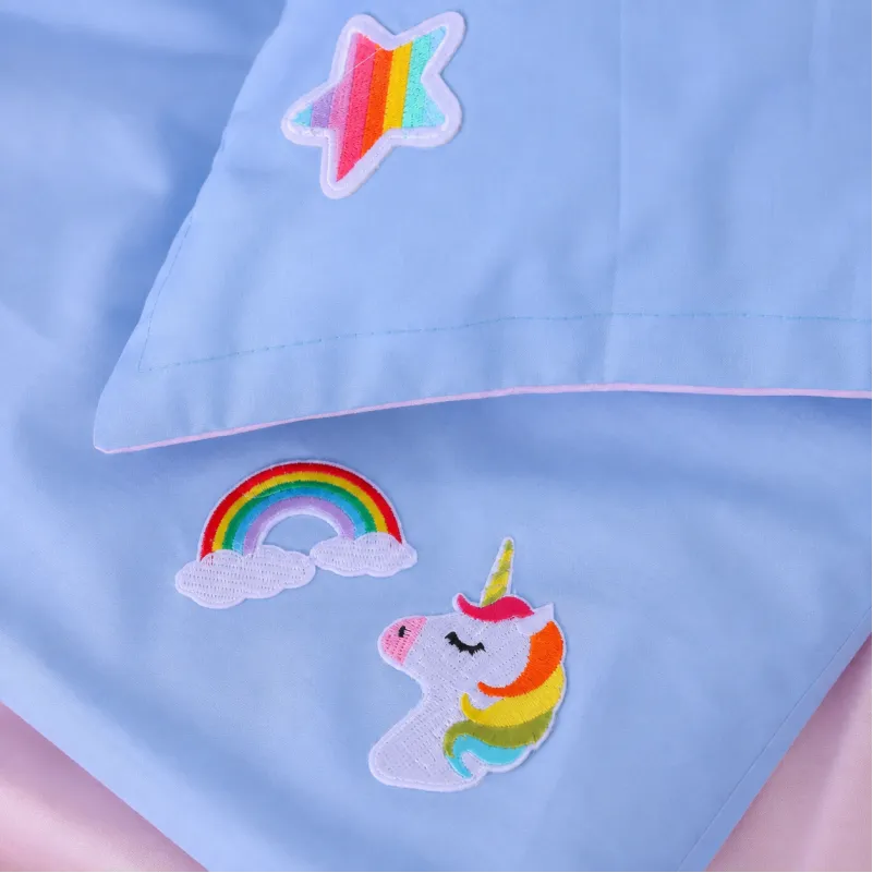 Комплект постільної білизни LITTLE KIDS Poplin Edition Unicorn 018 + 067 Nelson