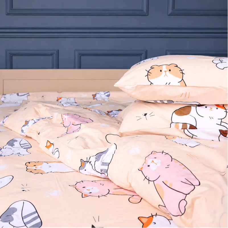 Простирадло Бязь 17-0665 Cream Kittens