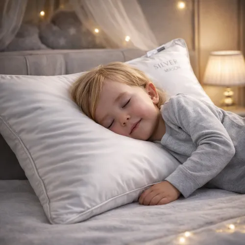 Подушка Бамбук Kids Time №1018 "Silver Cloud"  - 4