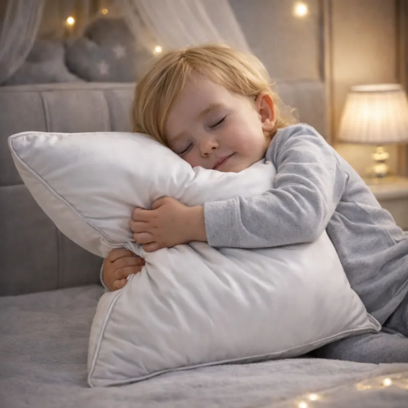 Подушка Вовна Kids Time №1021 "Silver Cloud" (м'яка) Фото - 6