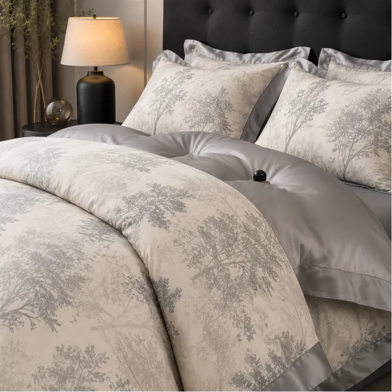 Комплект постельного белья Tencel Elements Forest Pearl - 1