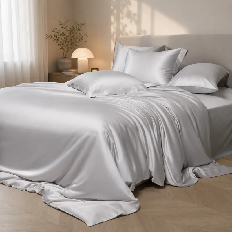 Комплект постельного белья Tencel Lumi gray