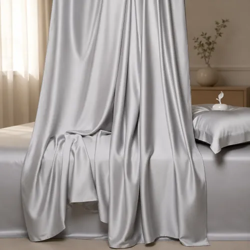 Комплект постільної білизни Tencel Lumi gray - 5