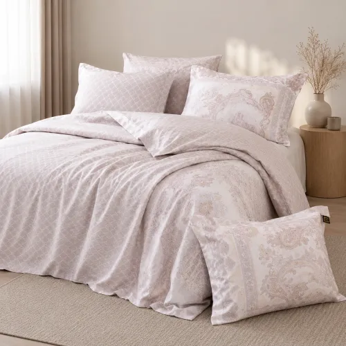 Комплект постільної білизни Tencel Royal Beige - 1