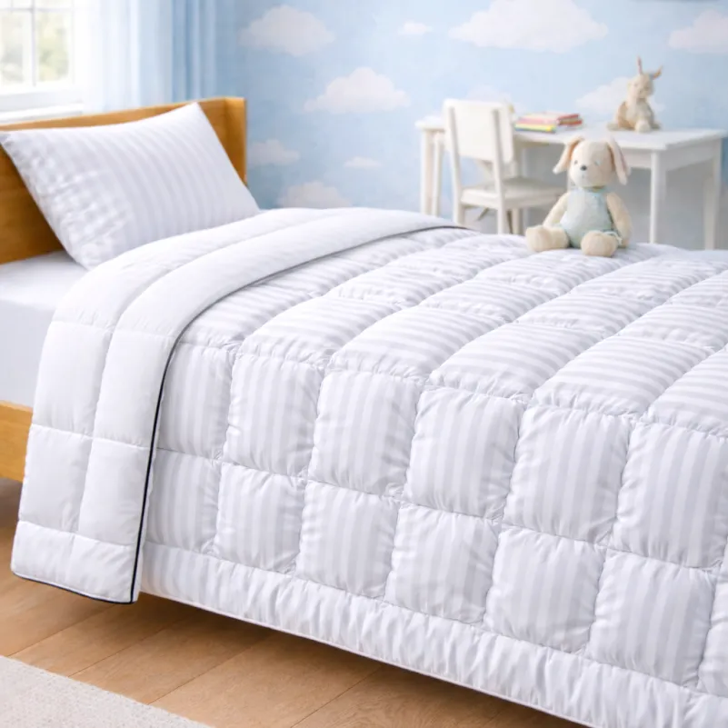 Ковдра антиалергенна Kids Time №1305 "Royal"EcoSilk HAND MADE сатин+мікросатин (Літня) - 3