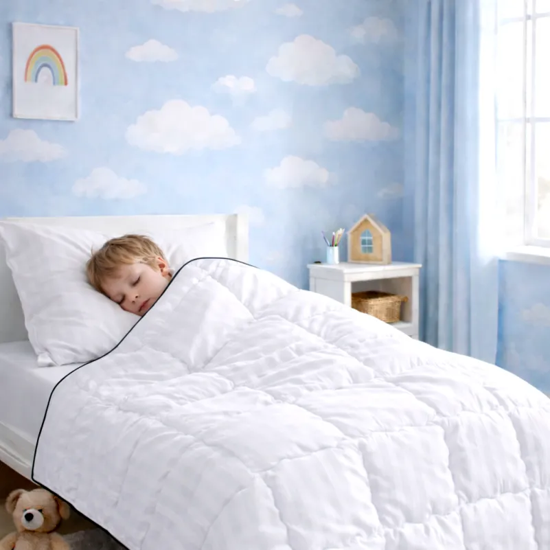 Ковдра антиалергенна Kids Time №1305 "Royal"EcoSilk HAND MADE сатин+мікросатин (Літня) Фото - 6