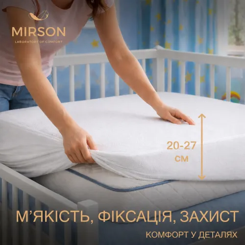 Наматрасник Kids Time Terry Waterproof №218 (махровый водонепроницаемый на резинке по периметру) - 2