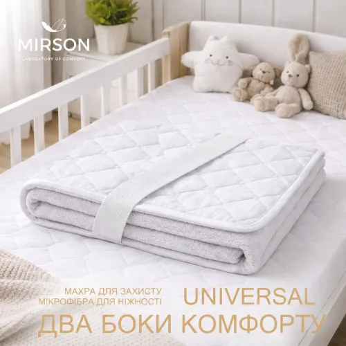 Наматрасник Kids Time №296 Silk  двусторонний (непромокаемый с резинкой по углам) - 1