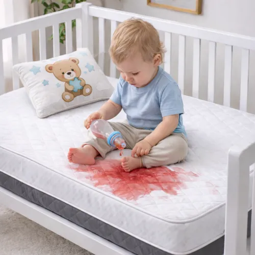 Наматрасник Kids Time №297 Silk  двусторонний (непромокаемый с резинкой по периметру) - 5