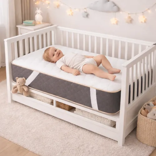 Наматрасник Kids Time № 980 Natural Line Стандарт Тенсель (Modal) (обычный с резинкой по углах)    - 5