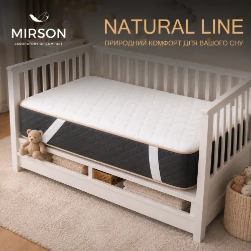 Наматрасник Kids Time № 980 Natural Line Стандарт Тенсель (Modal) (обычный с резинкой по углах)    - 2