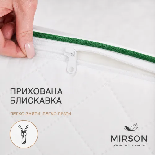 Подушка ортопедична (стружка Memory) №4003 Steep Line Aloe Vera Women 59*43*10 - 4