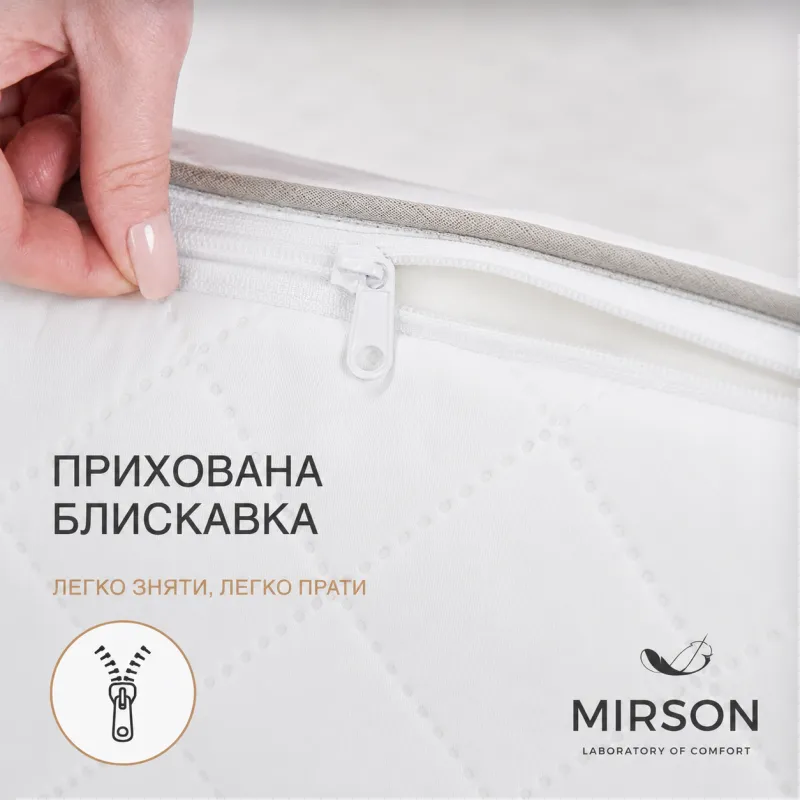 Подушка ортопедична (стружка Memory) №4004 Steep Line Silver Women 59*43*10 см - 3
