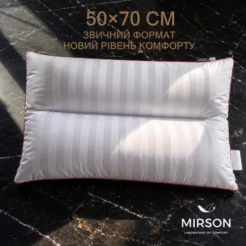 Подушка ортопедична антиалергенна "Deluxe" - 1