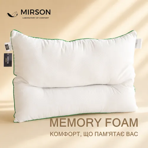 Подушка ортопедична (стружка Memory) №4300 Mikrosatin Simple 50*70 см - 3