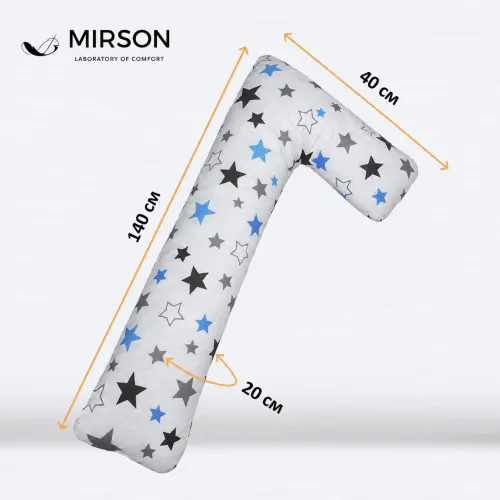 Подушка для вагітних та годування №8418 Color Line 19-0809 Luna White Bear