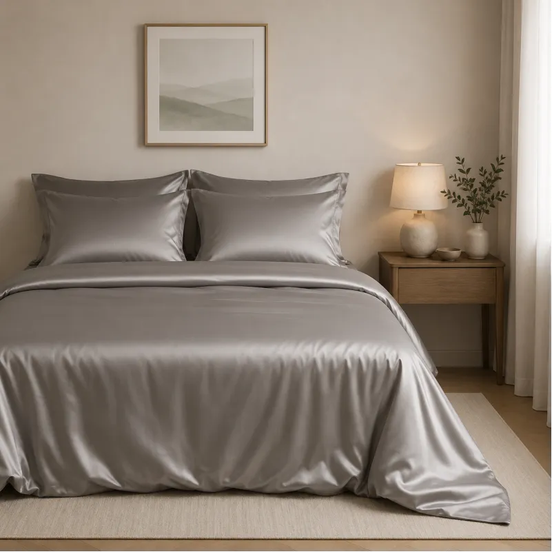 Комплект постільної білизни Tencel Lumi gray