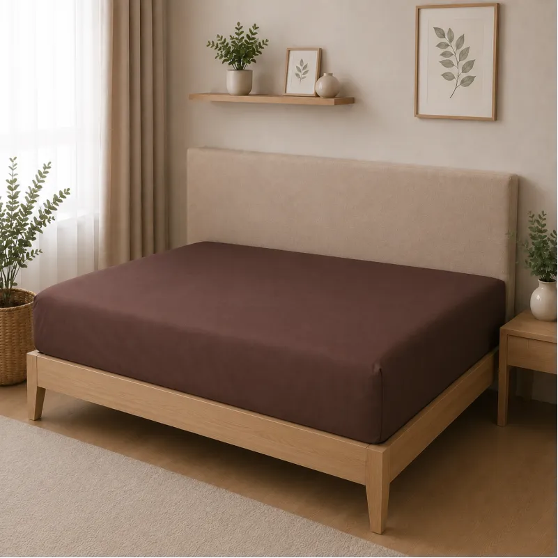 Комплект постільної білизни TEENAGER  Satin Premium 0210 Cacao Active Фото - 6