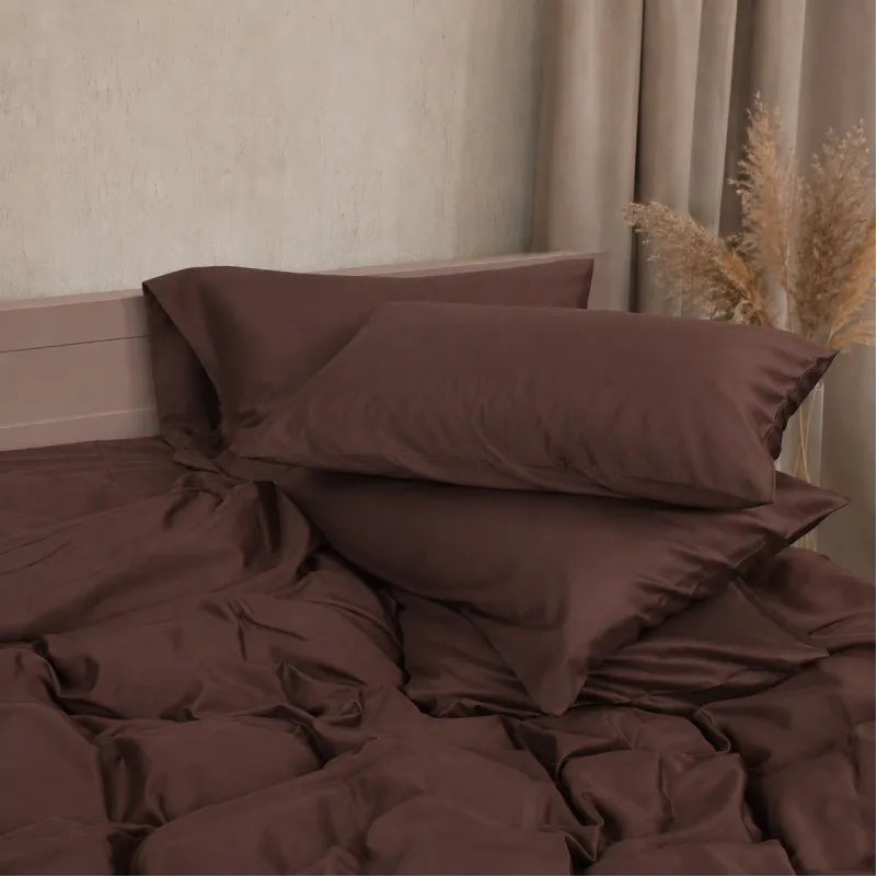 Постельное белье Satin Premium 0210 Cacao Active - 4