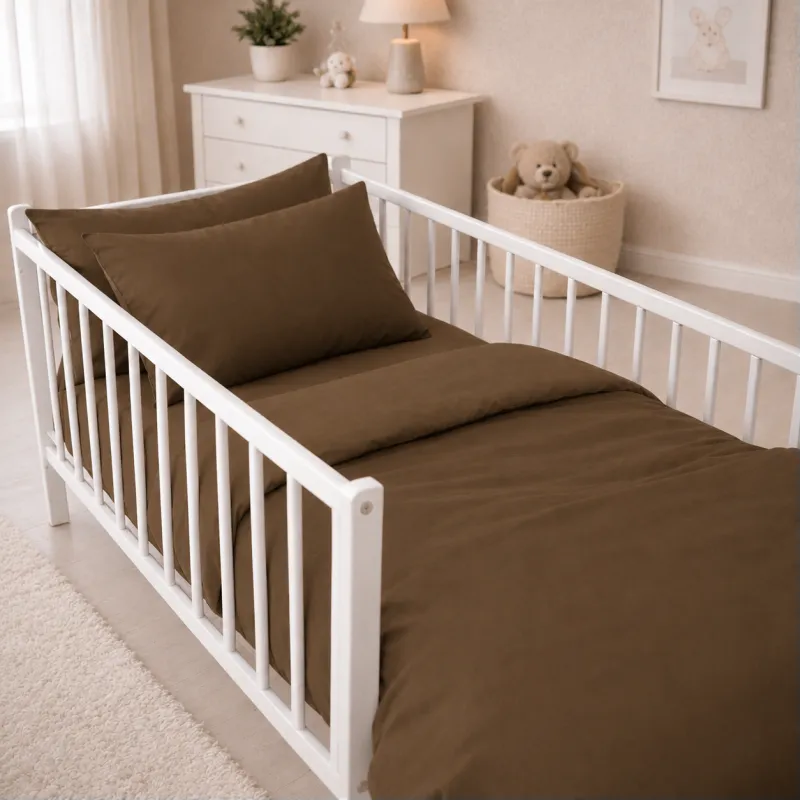 Комплект постільної білизни Бязь LITTLE KIDS 11-0004 Light cacao