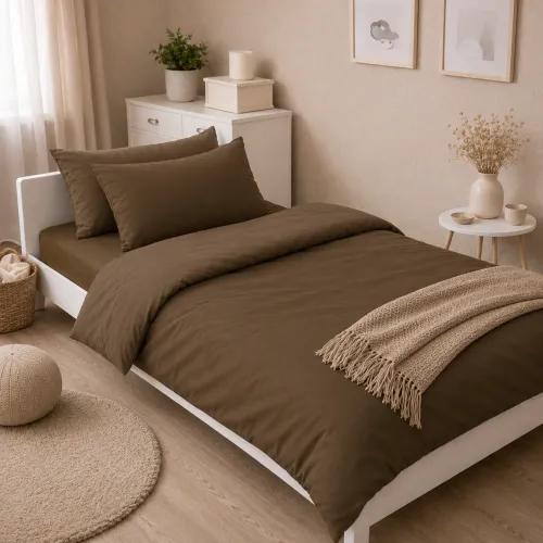 Комплект постельного белья Бязь JUNIOR 11-0004 Light cacao - 1