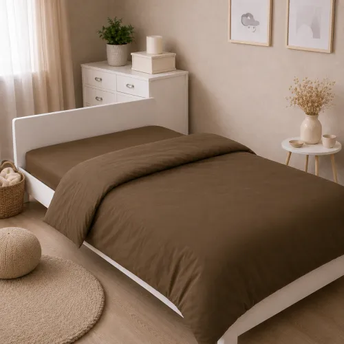 Комплект постельного белья Бязь JUNIOR 11-0004 Light cacao - 5