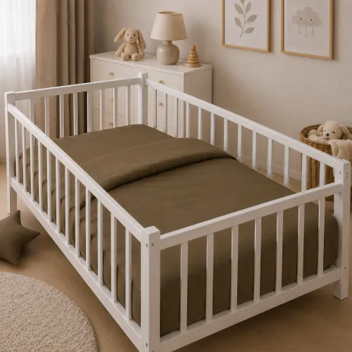Комплект постельного белья  Ranforce Elite BABY 11-0004 Light cacao - 5