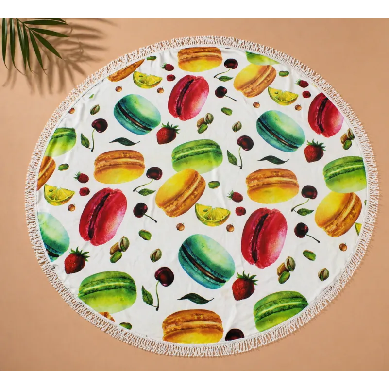 Пляжний рушник №5066 Summer Time Macaroons