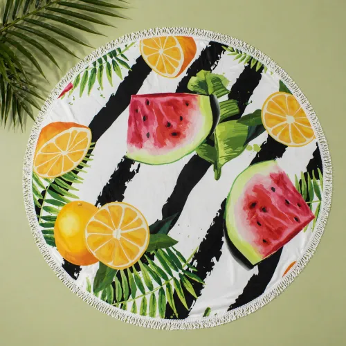 Пляжное полотенце №5068 Summer Time Metermelon