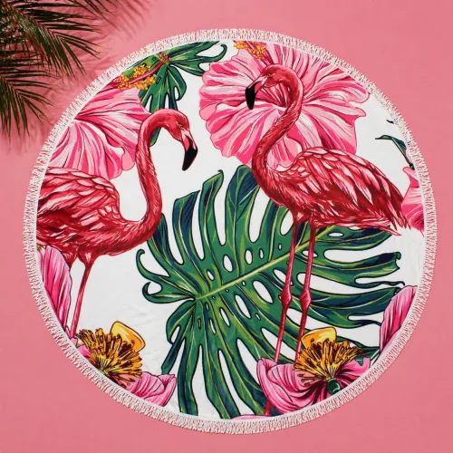 Пляжное полотенце №5070 Summer Time Flaminge Coats