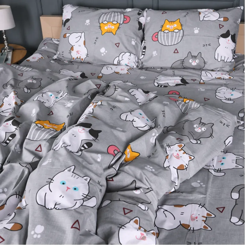 Комплект постельного белья Бязь 17-0665 Cream Kittens