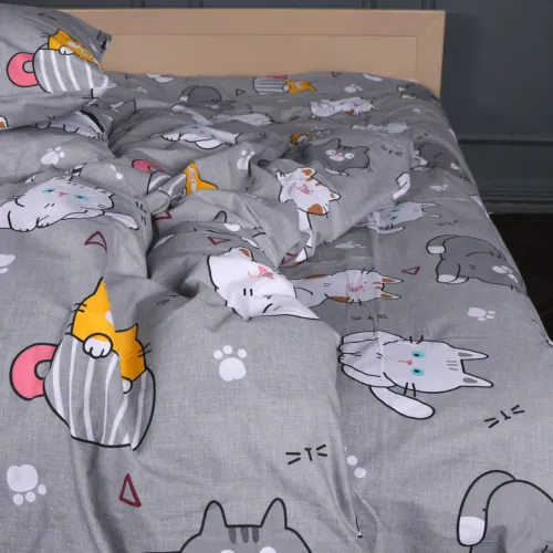 Простирадло Бязь 17-0665 Cream Kittens