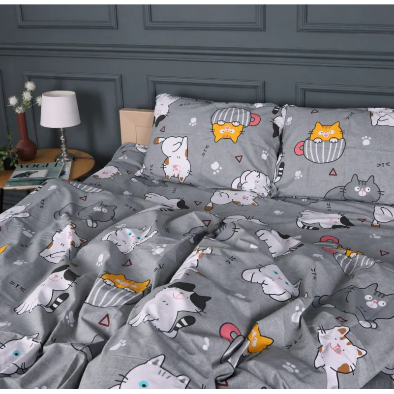 Комплект постельного белья Бязь 17-0665 Cream Kittens - 3