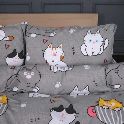 Комплект постільної білизни Ranforce Elite 17-0665 Cream Kittens - 2