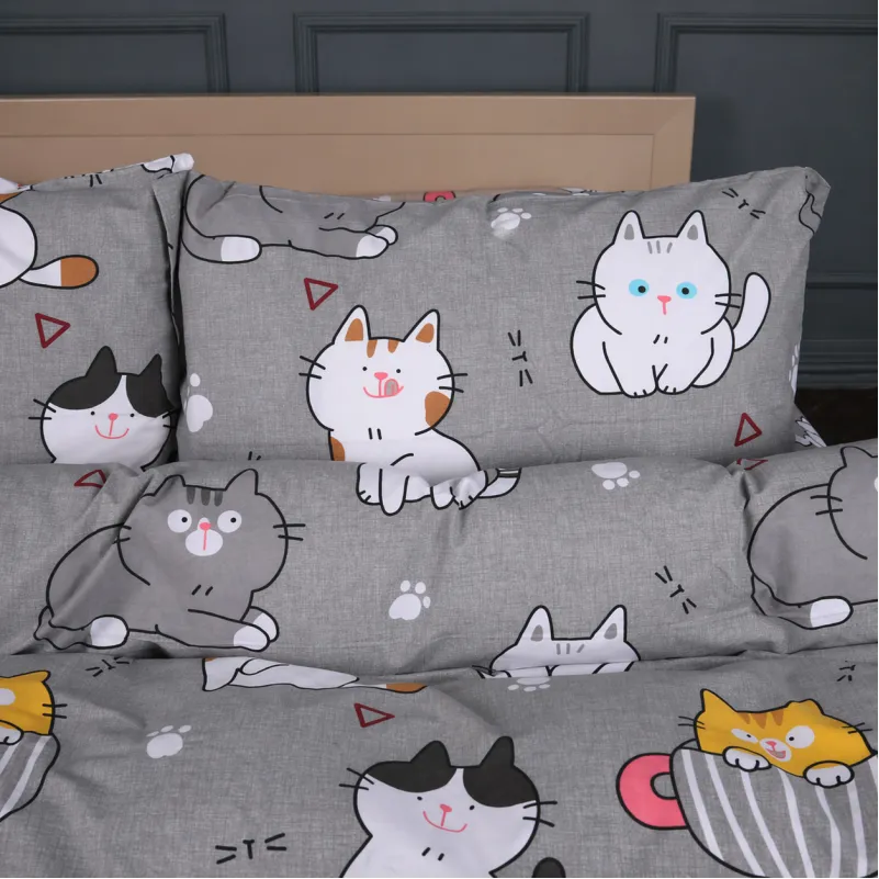 Пододеяльник Ranforce Elite 17-0665 Cream Kittens - 2