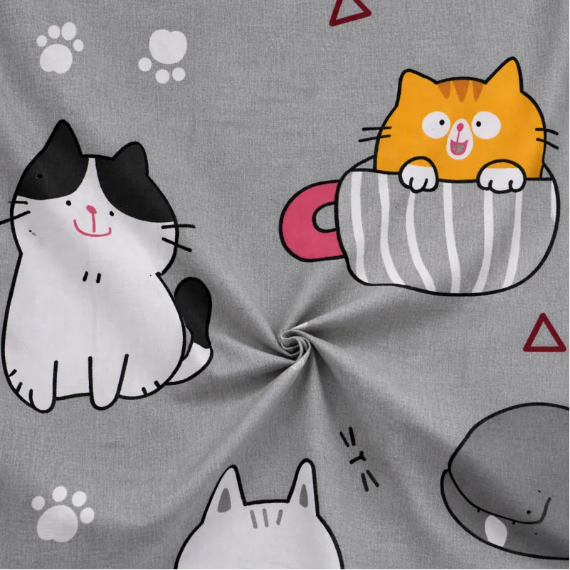 Комплект постельного белья Ranforce Elite LITTLE KIDS 17-0665 Cream Kittens - 10