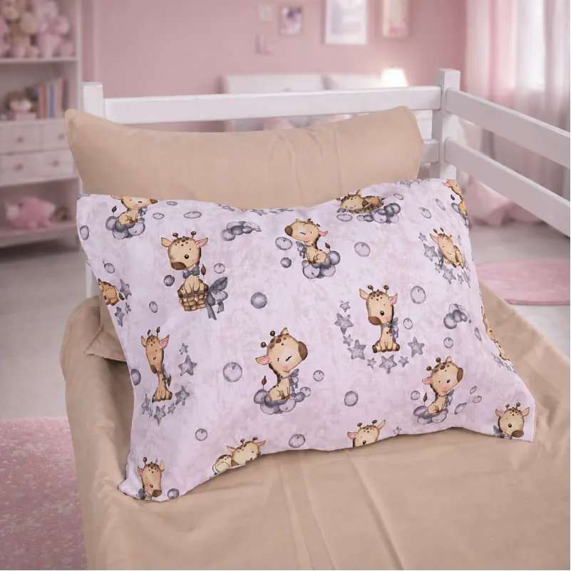 Простынь Ranforce Elite 17-0922 Tiny Giraffes gray - 1