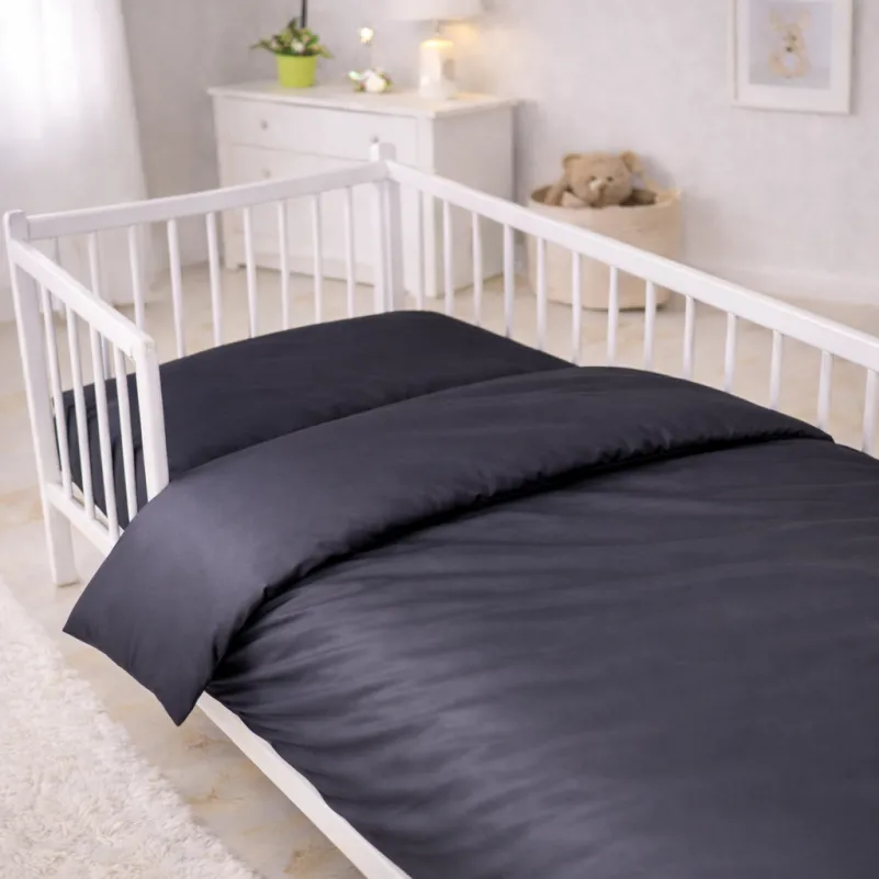 Комплект постельного белья Сатин LITTLE KIDS 0055 Black Pearl - 5