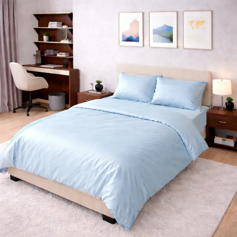 Комплект постельного белья Сатин TEENAGER 0842 Light Blue