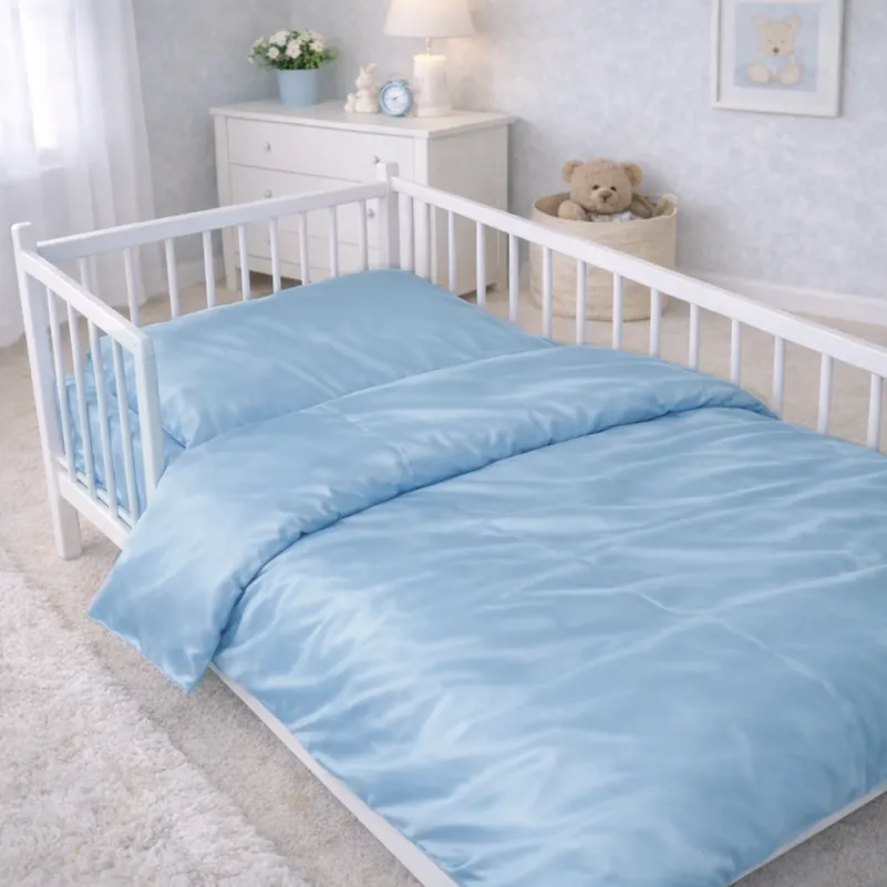 Комплект постельного белья Сатин LITTLE KIDS 0845 Blue Wave